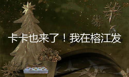 卡卡也來(lái)了！我在榕江發(fā)現(xiàn)了“村超”的出圈秘籍