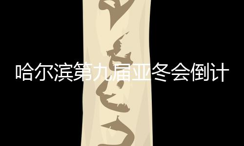 哈爾濱第九屆亞冬會(huì)倒計(jì)時(shí)100天誓師大會(huì)舉行