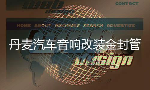 丹麥汽車音響改裝金封管高品質高保真大功率車載四路4聲道功放