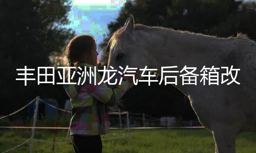 豐田亞洲龍汽車后備箱改裝專用隔板裝飾隔物板收納配件儲(chǔ)物箱整理