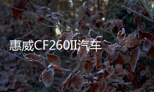 惠威CF260II汽車音響6.5寸主機(jī)直推車載同軸喇叭高低音頭無(wú)損改裝