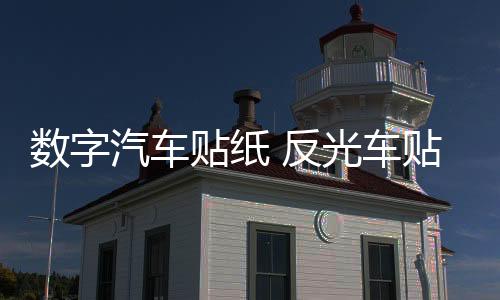 數(shù)字汽車(chē)貼紙 反光車(chē)貼 側(cè)門(mén)貼車(chē)身貼改裝 個(gè)性定制數(shù)字可改