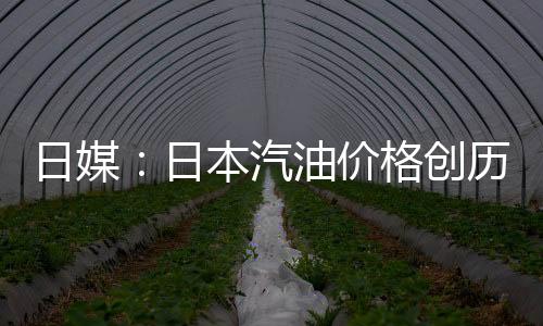 日媒：日本汽油價格創(chuàng)歷史新高，已連續(xù)5周上漲
